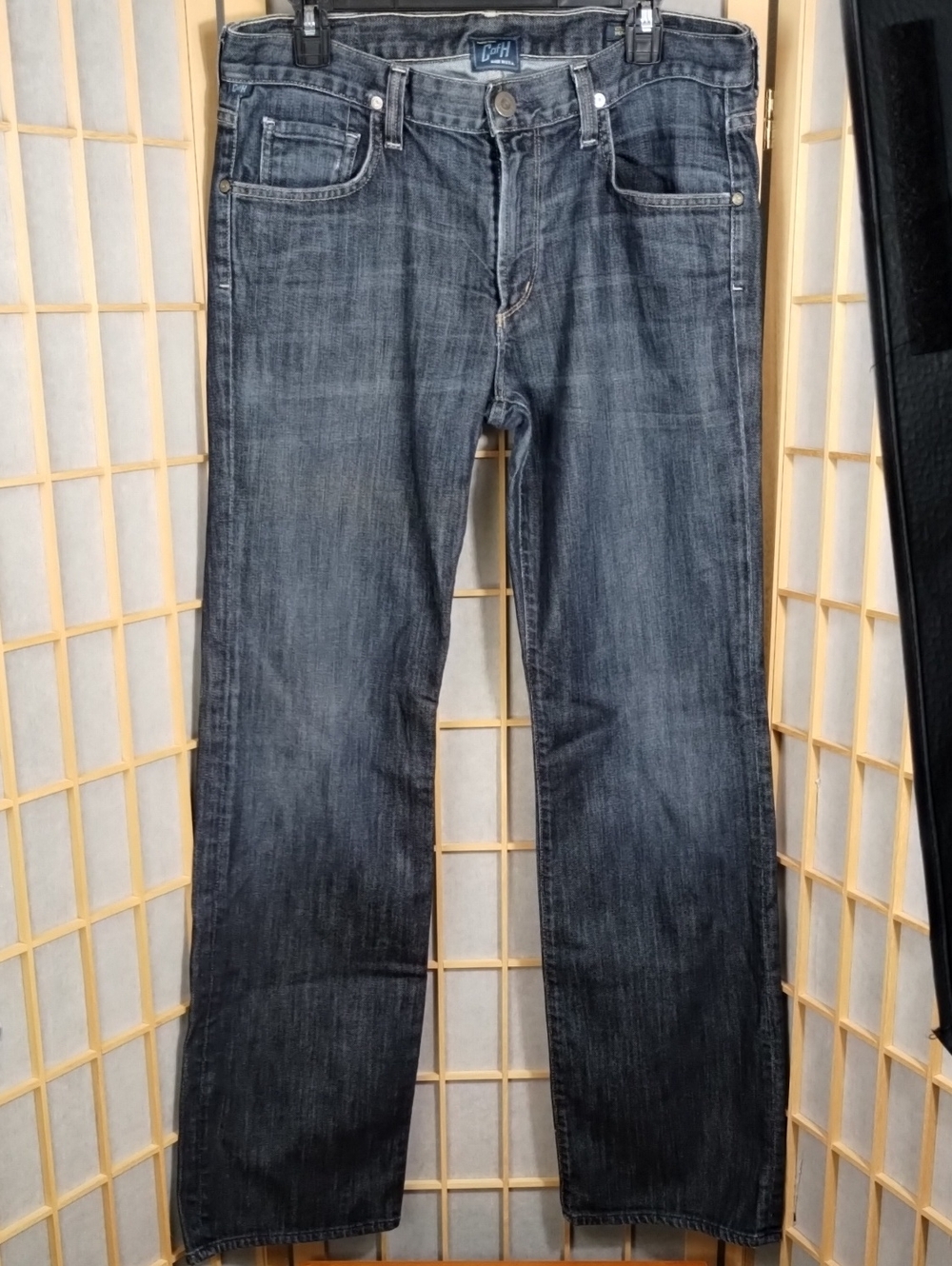 Citizens Of Humanity Jagger Dark Wash Blue Men’s Bootcut Jeans Size 34 X 33